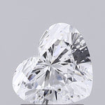 IGI 1.45 Carat Heart Lab Grown Diamond