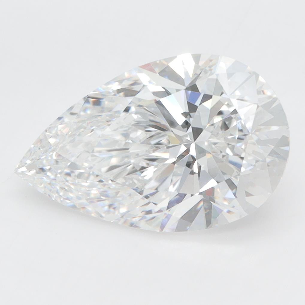 GIA 3.08 Carat Pear Lab Grown Diamond 人工培育鑽石 實驗室人造鑽石