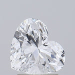 IGI 1.63 Carat Heart Lab Grown Diamond