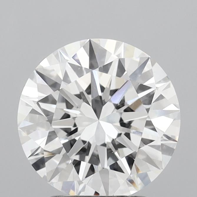 IGI 2.5 Carat Round Brilliant Lab Grown Diamond