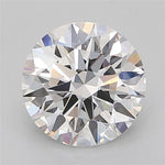 IGI 2.55 Carat Round Brilliant Lab Grown Diamond
