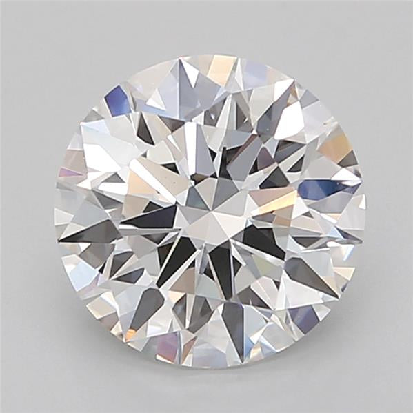 IGI 2.55 Carat Round Brilliant Lab Grown Diamond