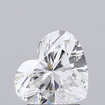 IGI 1.59 Carat Heart Lab Grown Diamond