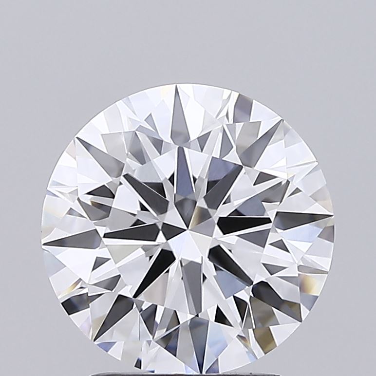 GIA 2.58 Carat Round Brilliant Lab Grown Diamond
