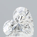 IGI 1.08 Carat Heart Lab Grown Diamond