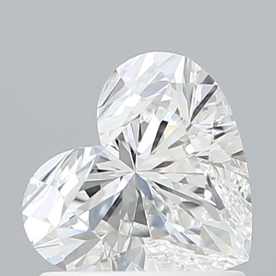 IGI 1.08 Carat Heart Lab Grown Diamond