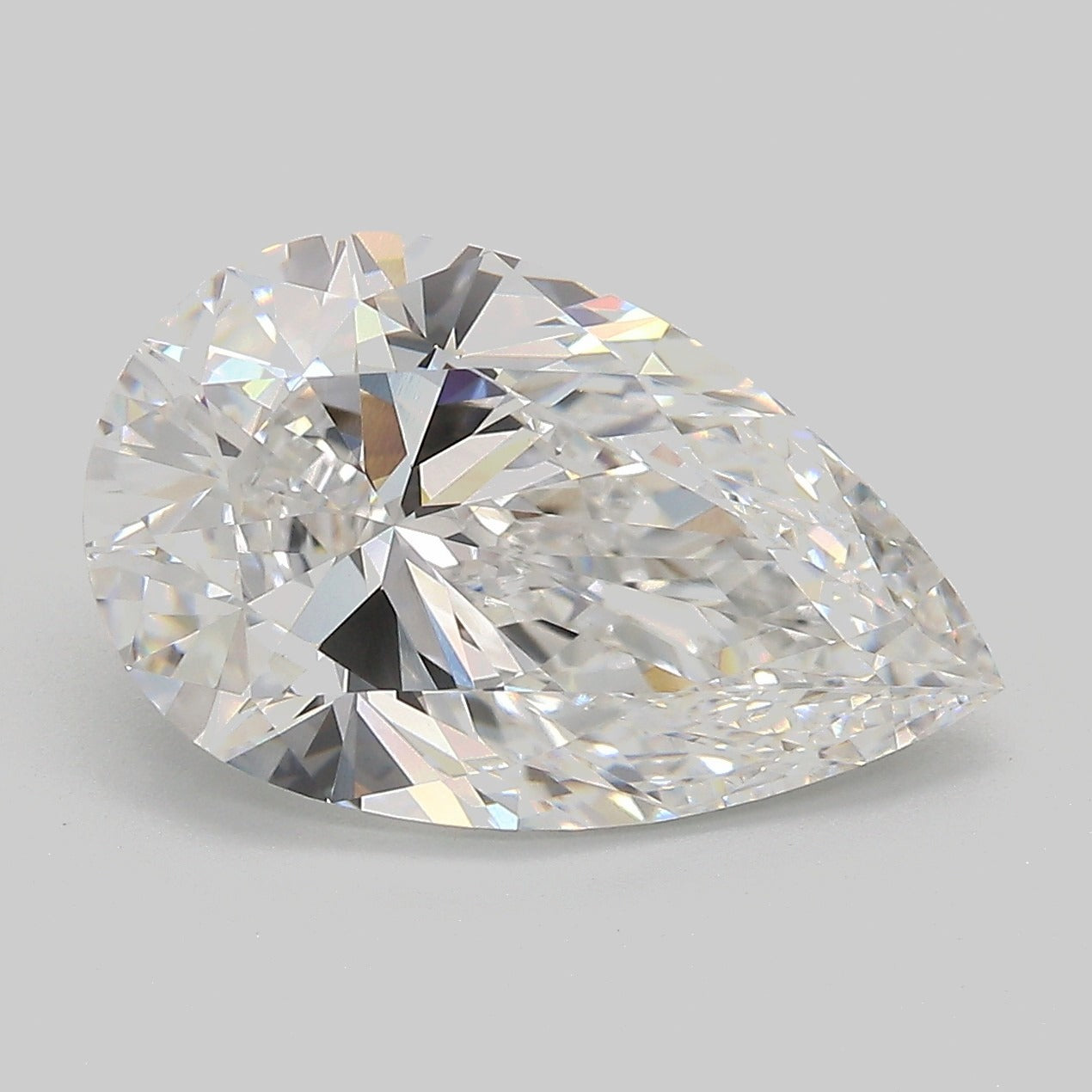 IGI 4.91 Carat Pear Lab Grown Diamond 人工培育鑽石 實驗室人造鑽石