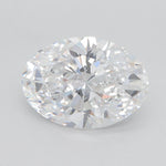 GIA 3.00 Carat Oval Lab Grown Diamond 人工培育鑽石 實驗室人造鑽石