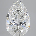 IGI 5.00 Carat Pear Lab Grown Diamond 人工培育鑽石 實驗室人造鑽石