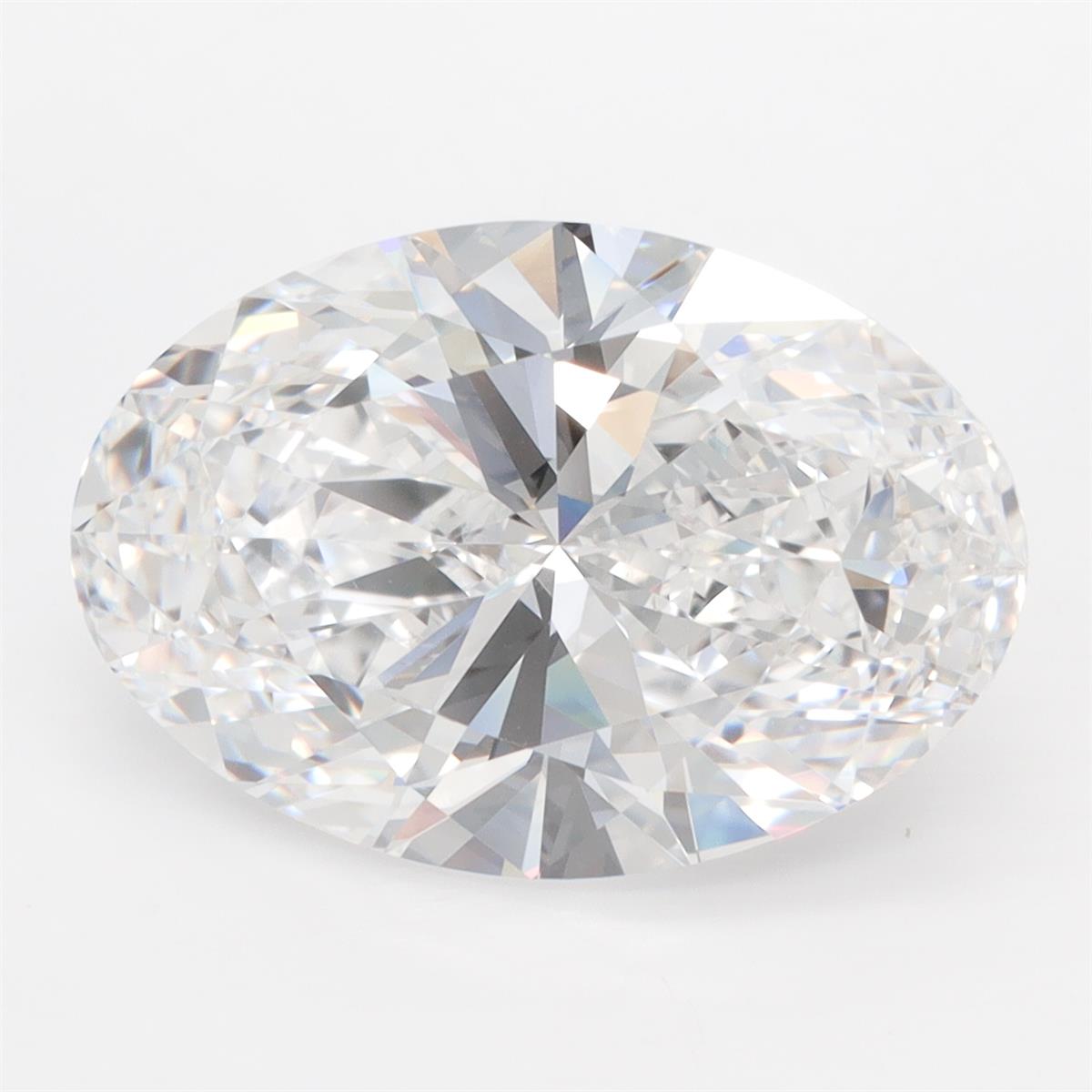 GIA 6.20 Carat Oval Lab Grown Diamond 人工培育鑽石 實驗室人造鑽石