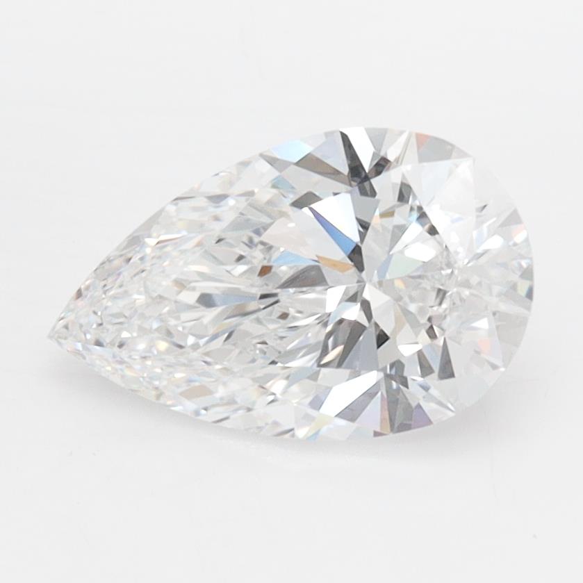 IGI 1.36 Carat Pear Lab Grown Diamond 人工培育鑽石 實驗室人造鑽石