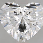 IGI 1.55 Carat Heart Lab Grown Diamond