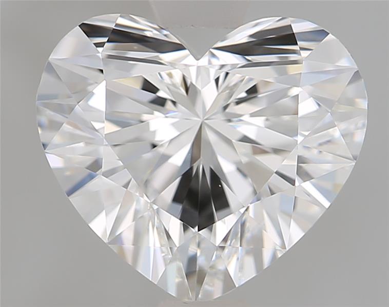 IGI 1.55 Carat Heart Lab Grown Diamond