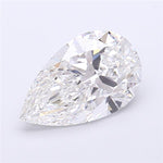 IGI 2.66 Carat Pear Lab Grown Diamond 人工培育鑽石 實驗室人造鑽石