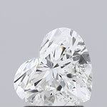IGI 1.43 Carat Heart Lab Grown Diamond