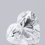 IGI 1.59 Carat Heart Lab Grown Diamond