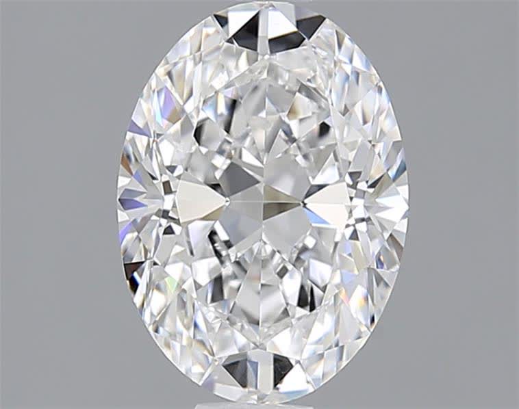 IGI 1.54 Carat Oval Lab Grown Diamond 人工培育鑽石 實驗室人造鑽石