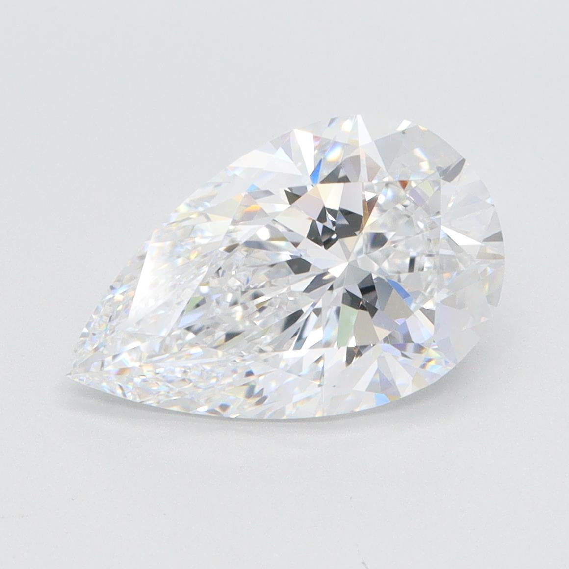 GIA 3.02 Carat Pear Lab Grown Diamond 人工培育鑽石 實驗室人造鑽石