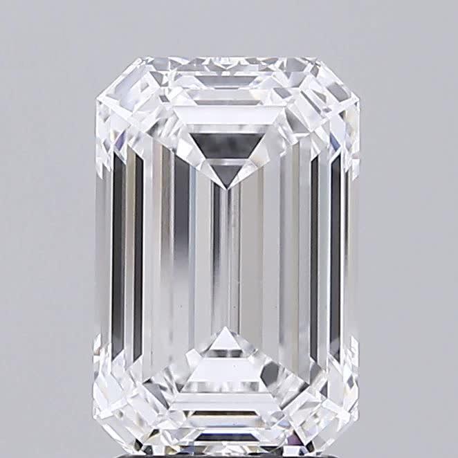 GIA 2.82 Carat Emerald Lab Grown Diamond 人工培育鑽石 實驗室人造鑽石