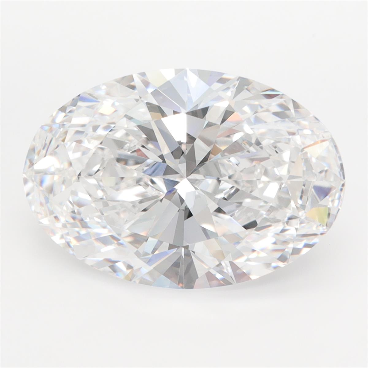 GIA 6.08 Carat Oval Lab Grown Diamond 人工培育鑽石 實驗室人造鑽石