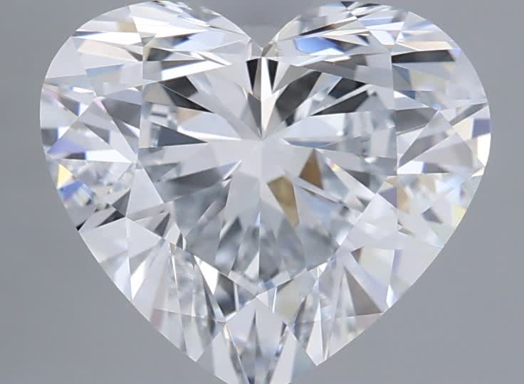 IGI 1.6 Carat Heart Lab Grown Diamond
