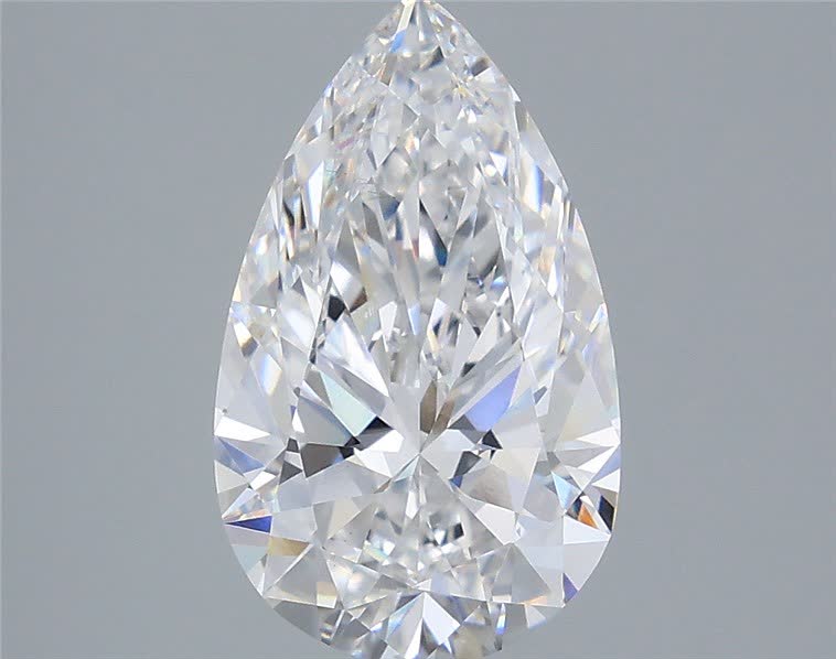IGI 3.00 Carat Pear Lab Grown Diamond 人工培育鑽石 實驗室人造鑽石