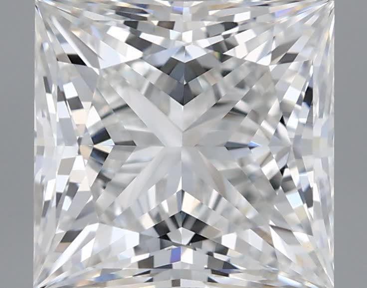 IGI 1.85 Carat Princess Cut Lab Grown Diamond