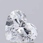 IGI 1.49 Carat Heart Lab Grown Diamond
