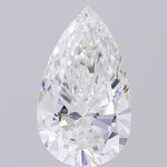 IGI 3.01 Carat Pear Lab Grown Diamond 人工培育鑽石 實驗室人造鑽石