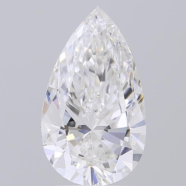 IGI 3.01 Carat Pear Lab Grown Diamond 人工培育鑽石 實驗室人造鑽石