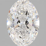 GIA 1.24 Carat Oval Lab Grown Diamond 人工培育鑽石 實驗室人造鑽石
