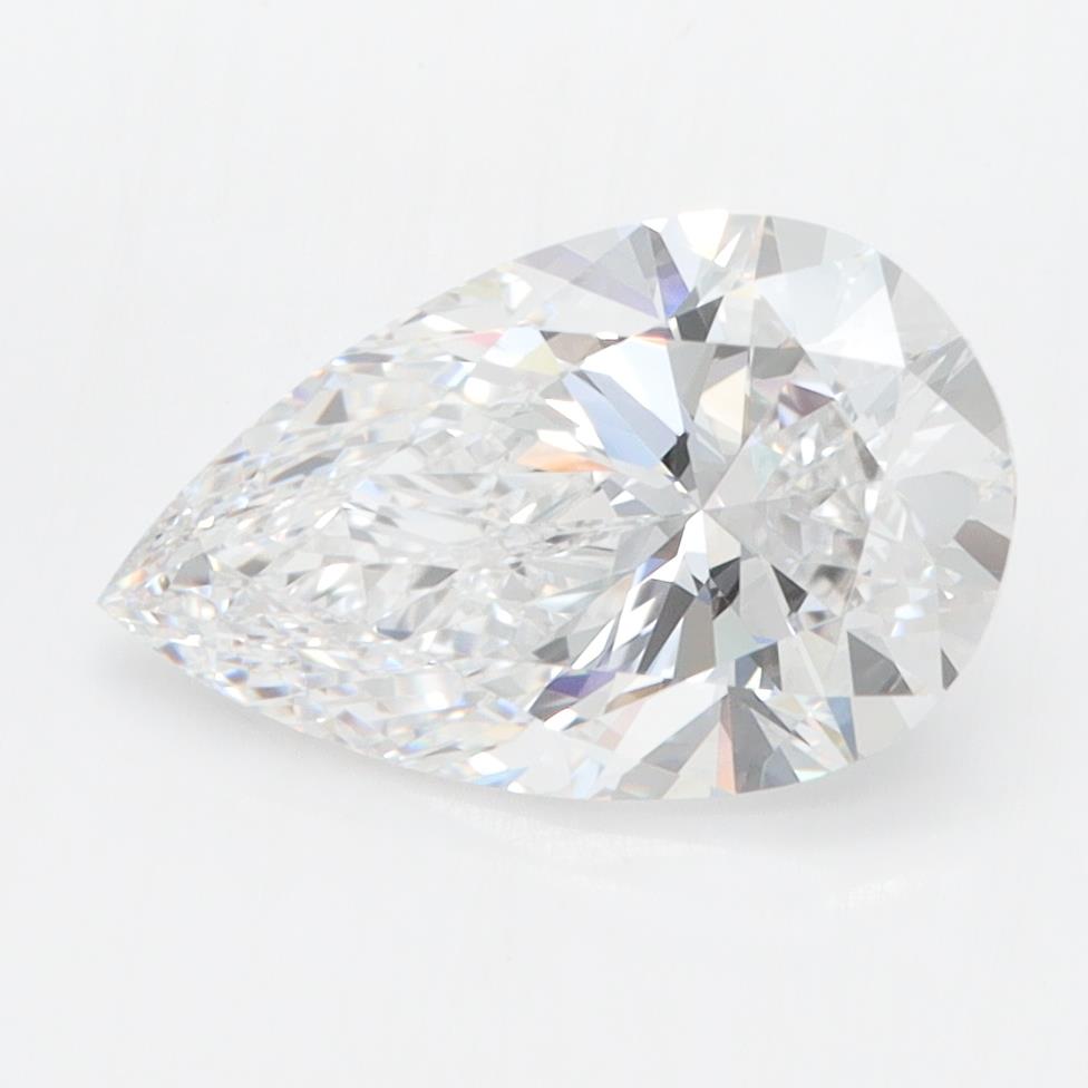 IGI 2.25 Carat Pear Lab Grown Diamond
