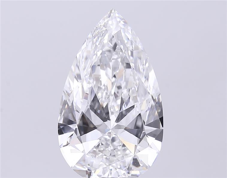 IGI 7.01 Carat Pear Lab Grown Diamond 人工培育鑽石 實驗室人造鑽石