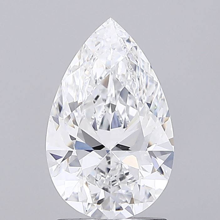 IGI 1.80 Carat Pear Lab Grown Diamond 人工培育鑽石 實驗室人造鑽石