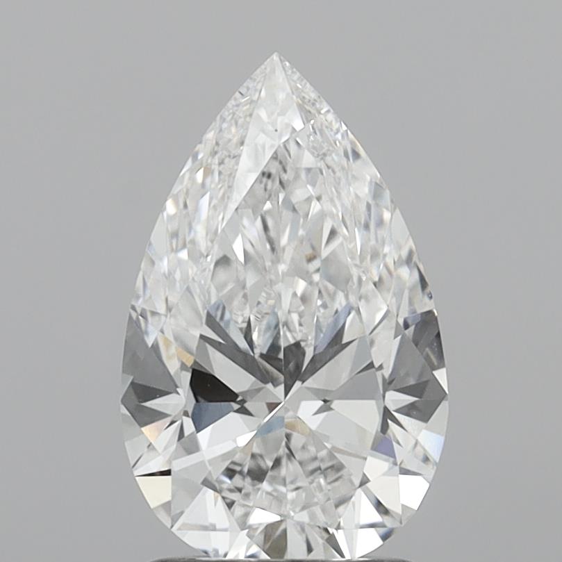 IGI 1.61 Carat Pear Lab Grown Diamond 人工培育鑽石 實驗室人造鑽石