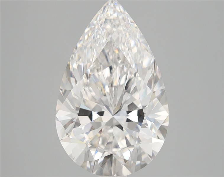 GIA 2.77 Carat Pear Lab Grown Diamond 人工培育鑽石 實驗室人造鑽石