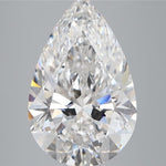 IGI 3.57 Carat Pear Lab Grown Diamond 人工培育鑽石 實驗室人造鑽石
