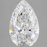 IGI 3.00 Carat Pear Lab Grown Diamond 人工培育鑽石 實驗室人造鑽石