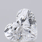 IGI 1.41 Carat Heart Lab Grown Diamond