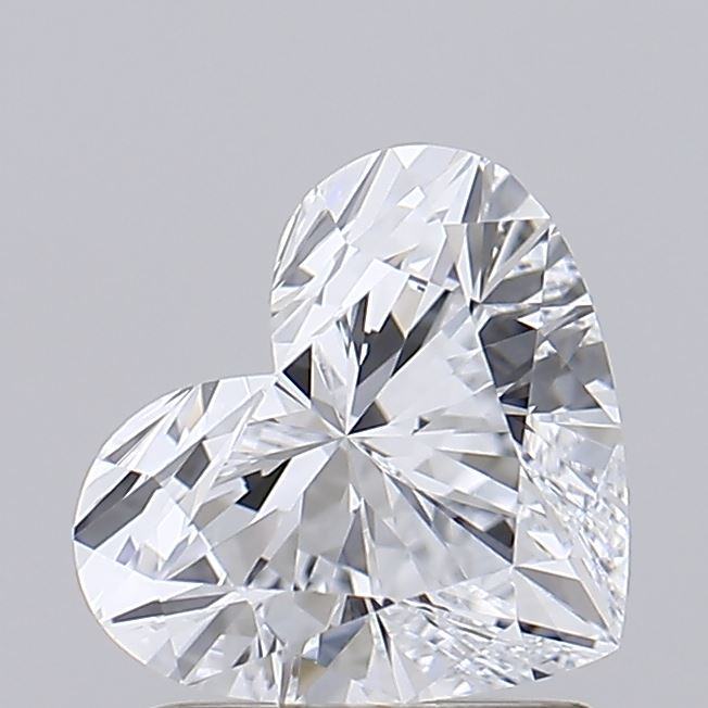 IGI 1.41 Carat Heart Lab Grown Diamond