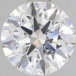 IGI 2.95 Carat Round Brilliant Lab Grown Diamond