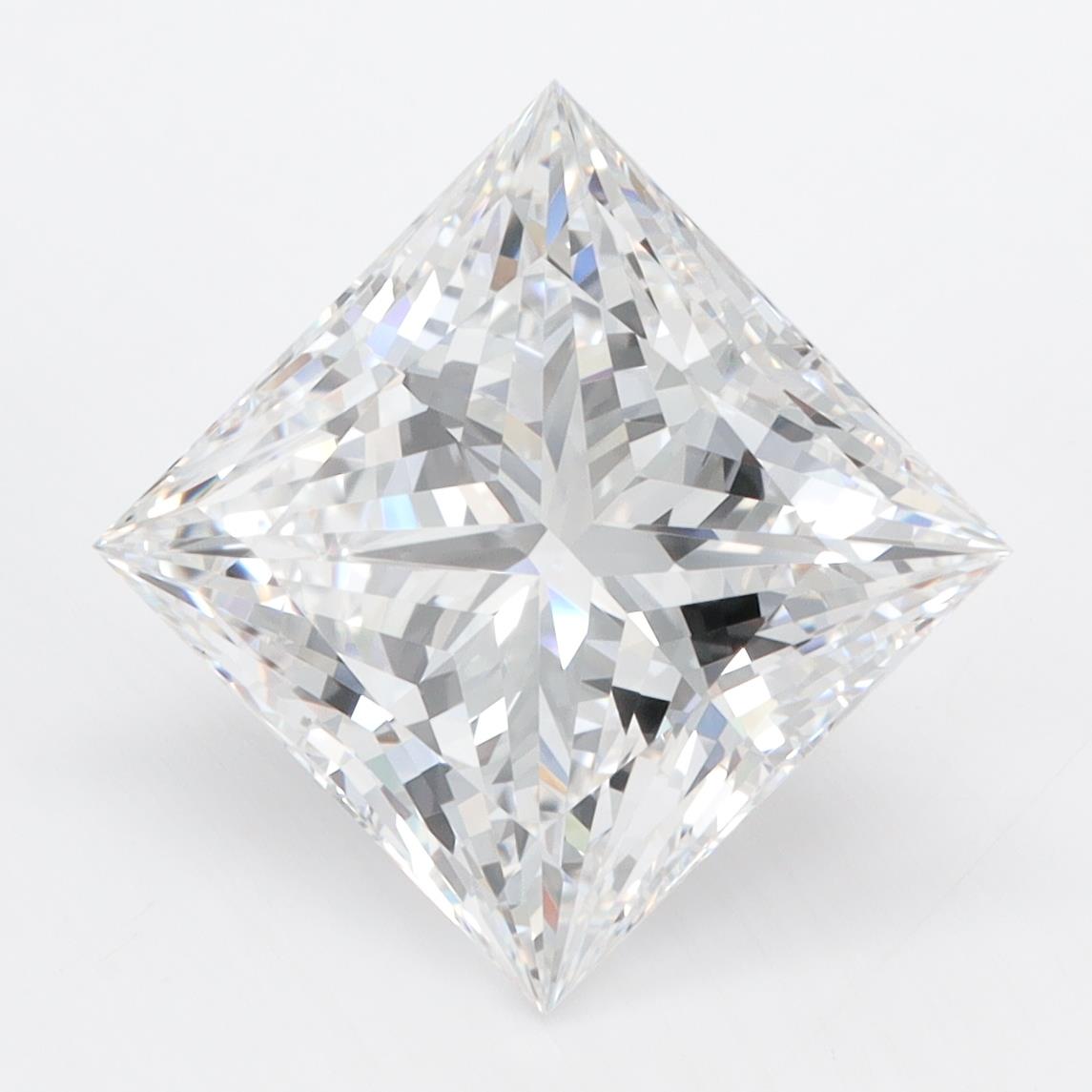 GIA 4.86 Carat Princess Cut Lab Grown Diamond 人工培育鑽石 實驗室人造鑽石