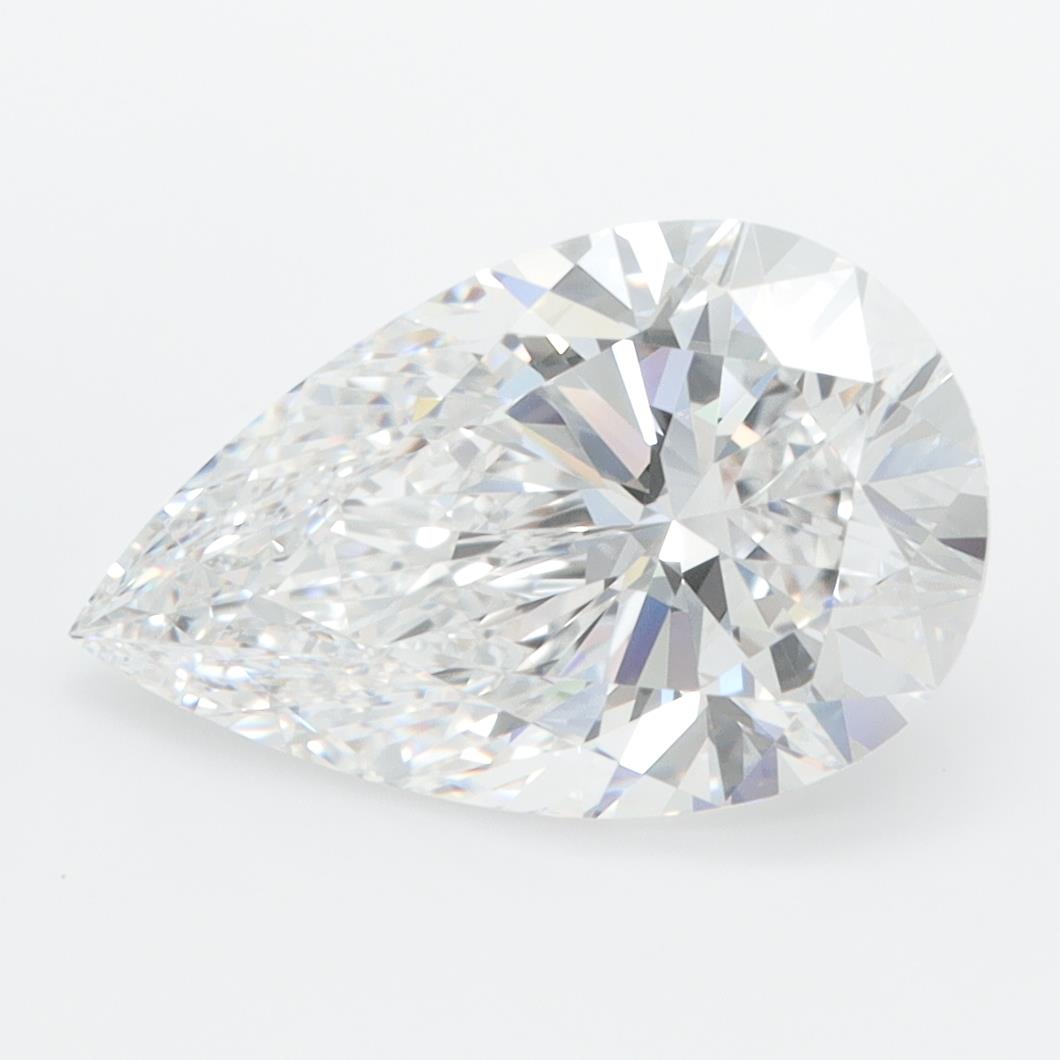 IGI 3.01 Carat Pear Lab Grown Diamond 人工培育鑽石 實驗室人造鑽石