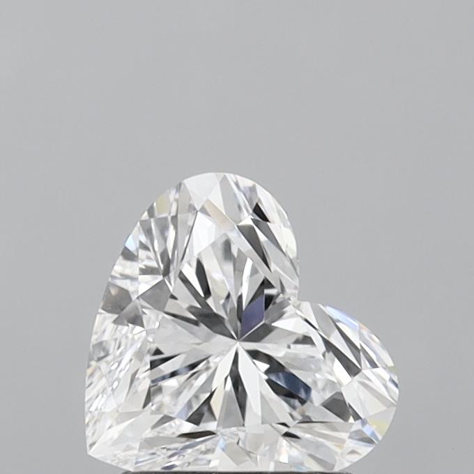 IGI 1.31 Carat Heart Lab Grown Diamond