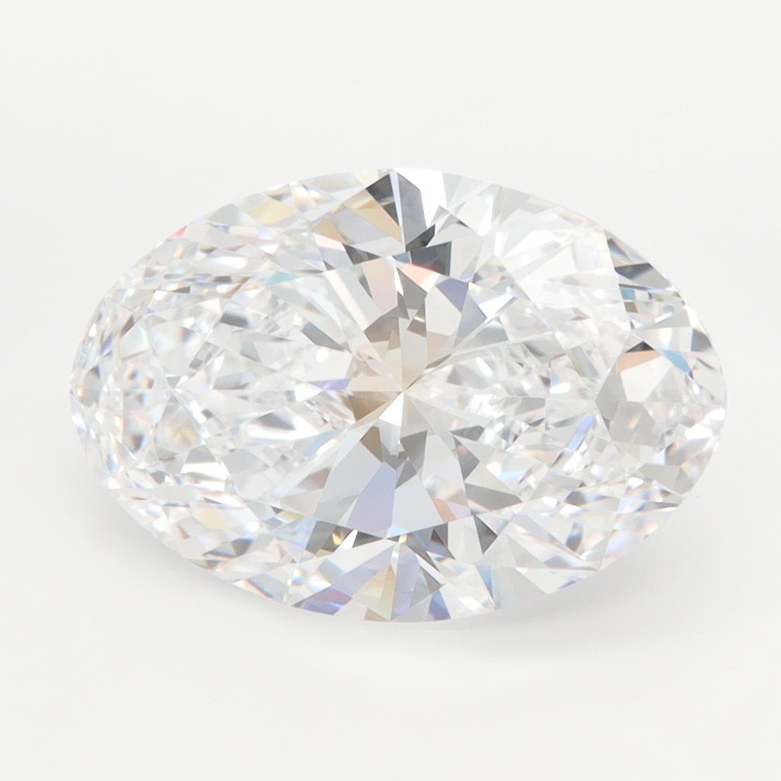 GIA 4.00 Carat Oval Lab Grown Diamond 人工培育鑽石 實驗室人造鑽石