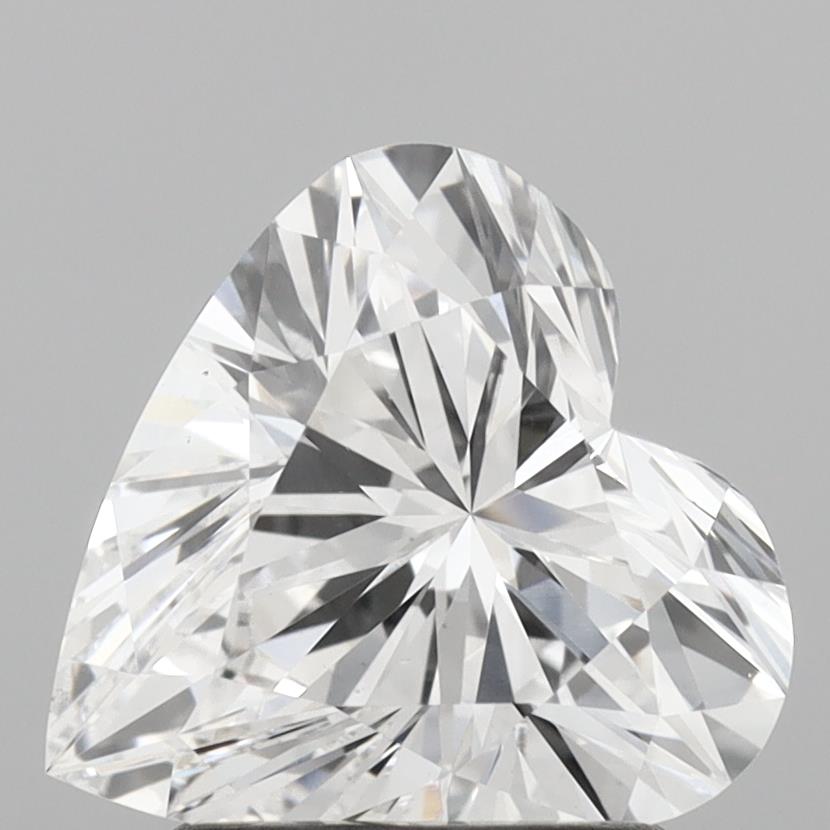IGI 1.62 Carat Heart Lab Grown Diamond