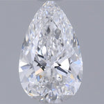 IGI 0.63 Carat Pear Lab Grown Diamond