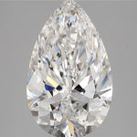 IGI 3.86 Carat Pear Lab Grown Diamond 人工培育鑽石 實驗室人造鑽石