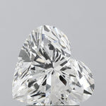 IGI 2.51 Carat Heart Lab Grown Diamond