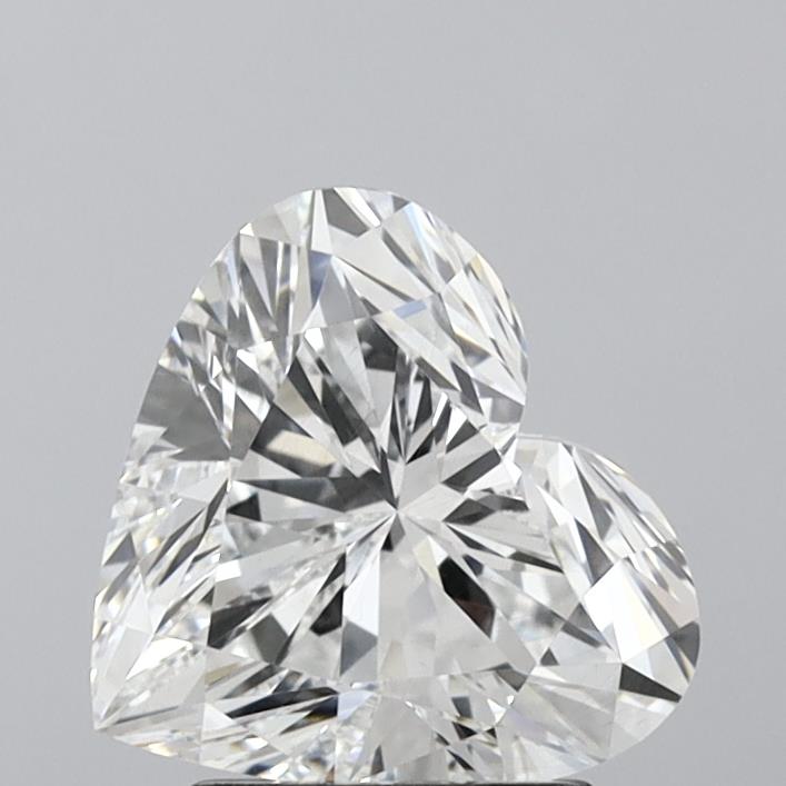 IGI 2.51 Carat Heart Lab Grown Diamond